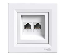 SCHNEIDER Asfora Presa Schuko interruttore pulsante dimmer SAT TV cornice...