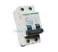 SCHNEIDER AUTOMATICO MAGNETOTERMICO C60N 6KA 2P 63A CURVA C 24276 INTERRUTTORE