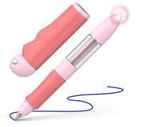 Schneider Base Senso 188738 - Penna roller per principianti, destrorsi e mancini, colore: Rosa/Rosso