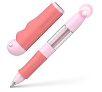 Schneider Base Senso 188738 - Penna roller (per principianti, destrorsi e mancini), rosa-rosso
