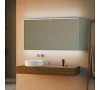 Schneider BORDO armadietto a specchio, 2 ante, 188.130.02.50, ALU1 130/2/TW BORDO [Armadietti a Specchio > Armadietti a Specchio]