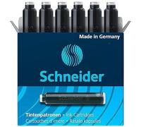 Schneider - Cartucce d'inchiostro 06601, 6 pezzi, colore nero