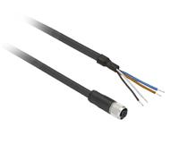 SCHNEIDER CONNETTORE CON CAVO 5MT M12 DRITTO 4 POLI XZCP1141L5
