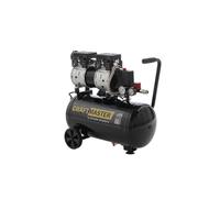 SCHNEIDER CRAFTMASTER Compressore mobile silenzioso senza olio serbatoio da 24 litri Pressione massima 8 bar Potenza: 1 CV Emissione acustica: 58 dB LwA