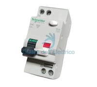 SCHNEIDER DIFFERENZIALE MAGNETOTERMICO 1+N 40A 0,03A C-AC 6K 2 MODULI 19291