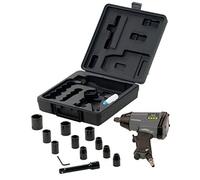 Schneider Druckluft GmbH Schneider airsystems SGS DGKD322820 - Avvitatore ad aria compressa con set di chiavi a bussola (10 pezzi)