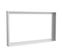 Schneider E751 telaio di installazione per armadietto a specchio da incasso, 185.920.00.00, E751 argento [Armadietti a Specchio > Accessori per Armadietti a Specchio]