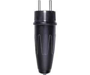 Schneider Electric 123551 Spina di sicurezza Gomma piena 250 V Nero IP44