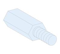 Schneider Electric 4 pezzi esagonali M5, altezza 23 mm marca