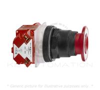 Schneider Electric 9001SKR9RH6 Pulsante Harmony, fungo rosso push-pull 41 mm