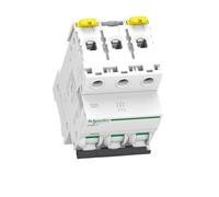 Schneider Electric a9 °F74310 iC60 N DC, acti9, 3p, 10 A, curvatura C, 50/60 HZ, Bianco