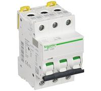 Schneider Electric a9 °F74332 iC60 N DC, acti9, 3p, 32 A, curvatura C, 50/60 HZ, Bianco