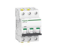 Schneider Electric A9F04325 Interruttore automatico iC60N, 3P, 25A, C caratteristiche, bianco, 25 Ampere C