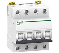 Schneider Electric a9 K24450 Interruttore Automatico Magnetotermico, iK60 N, 4P, 50 A, curva C