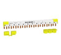 Schneider Electric A9XPN612 Barra di Distribuzione Monofase, 12 Moduli, 230V, passo 9mm Acti9