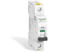 Schneider Electric A9F04116 Interruttore di Circuito iC60N, 1P, 16A, C, Bianco