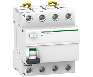 Schneider Electric - Acti9, iID interruttore differenziale 4P 40A 30mA tipo AC - A9R11440