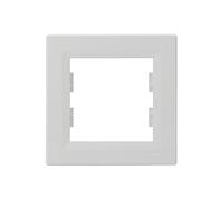 Schneider Electric Asfora EPH5800121D - Cornice per prese e interruttori, colore: Bianco