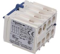 Schneider Electric Blocco interruttore ausiliario LA1KN40 - 4NO, 10A, morsett...