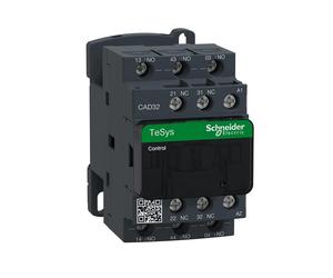 Schneider Electric Contattore ausiliario CAD32P7 TeSys Deca - 3NO+2NC, 230 V ...