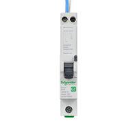 Schneider Electric Easy9 - Interruttore automatico residuo RCBO con protezione da sovracorrente, 1 polo, 40A, 30mA, tipo A, curva B, EZ9D16840