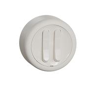 Schneider Electric Elso WDE015816 - Interruttore seriale rotondo, 2 ingressi, Renova, 16AX, 250 V AC, bianco, codice articolo