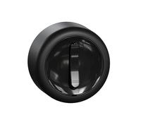 Schneider Electric Elso WDE015921 - Interruttore universale rotondo, 1 posto, Renova, 16AX, 250 V AC, colore: Nero