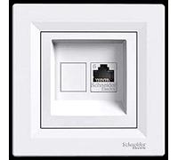 Schneider Electric eph4700121 presa RJ45 Cat. 6 UTP Bianco