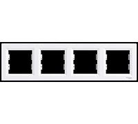 Schneider Electric eph5800421 cornice 4 moduli, Bianco