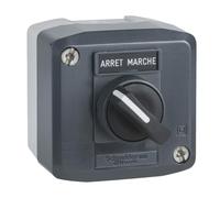 Schneider Electric Harmony XALD Stazione di controllo grigio scuro con interruttore, diametro 22