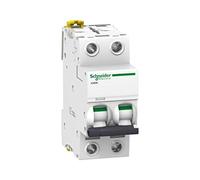 Schneider Electric Interruttore automatico iC60N curva C 2P 6A 6 kA