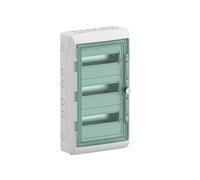 Schneider Electric Kaedra Mureva 10344DE - Distributore per ambienti umidi, per giardino, cantina, garage ed esterni, scatola fusibili, 3 x 12 TE, IP65