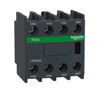 SCHNEIDER LADN22 Blocco contatti ausiliari TeSys - 2NO + 2NC - Morsetti a vite