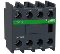 Schneider Electric LADN22 Modulo contatti ausiliari 2 NA, 2 NC 1 pz.