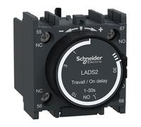 Schneider LADS2 Contatto Ausiliario Temporizzato, Bianco