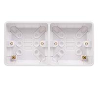 Schneider Electric Lisse Dual Surface Pattress, 25 mm