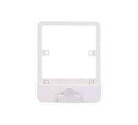 Schneider Electric Lisse interruttore piastra Surround con clip, bianco