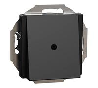 Schneider Electric Merten MEG4071-0403 - Piastra centrale, sistema M, colore: Nero opaco