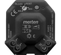 Schneider Electric Merten MEG5300-0001 Merten - Modulo dimmer universale a LED, 230 V, colore: Nero