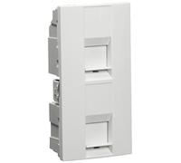 Schneider Electric mgu9.478.18 doppio coperchio RJ45 (sotto +)