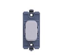 Schneider Electric - Modulo interruttore griglia a 1 via Lisse bianco stampato (LWM) Grid 20AX - Dispositivi di cablaggio Facile da installare con sistema a clip - Bianco - GGBL201W