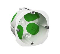 Schneider Electric Multifix Air Scatola impermeabile 1 posto, Bianco/Verde, 7 x 7 x 4,5 cm