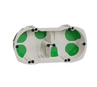 Schneider Electric - Multifix aria, scatola impermeabile 2 posizioni interasse 71 mm, diam. 67 mm, prof. 40 mm - IMT35000