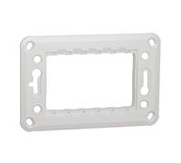 Schneider Electric NU7103P Unica - Supporto di fissaggio 3 mod - plastica