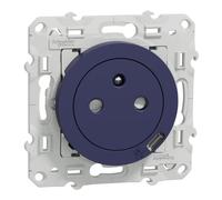 Schneider Electric - Odace - Presa a filo + usb C10,5 W - cobalto - S550089