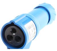 Presa Schneider industriale mobile 2X16A+T 230V IP44 blu PKY16M423