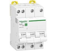 Schneider Electric R9PFC725 Resi9 - Interruttore modulare - 3P+N - 25A - curva C - pettinabile Disgiuntore XP 3P+N 25A C