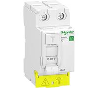 Schneider Electric - Resi9 - inter differenziale - 2P - 63A - 30mA - Tipo AC - pettinabile - alim basso - R9PRC263