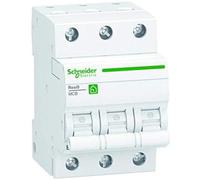 Schneider Electric Resi9 - Interruttore di protezione a 3 poli, 40 A, caratteristica B, 6 kA, codice articolo R9F23340