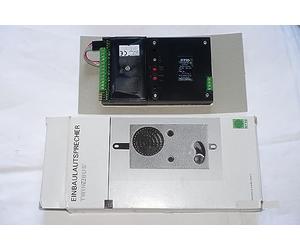 Schneider Electric Ritto 1492102 - Altoparlante da incasso per stazioni e sistemi di cassette postali, volume regolabile, 12 tasti campanello, nero, conforme alle norme CE, codice articolo 1492102